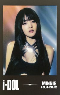 24’演唱會 iDOL 周邊卡 I-DLE i-DOL 場週拍-妮