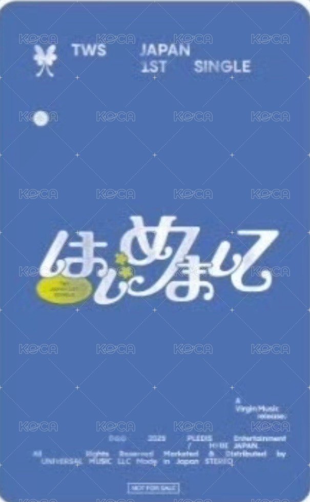 初次見面 塔店 幸運卡  背面