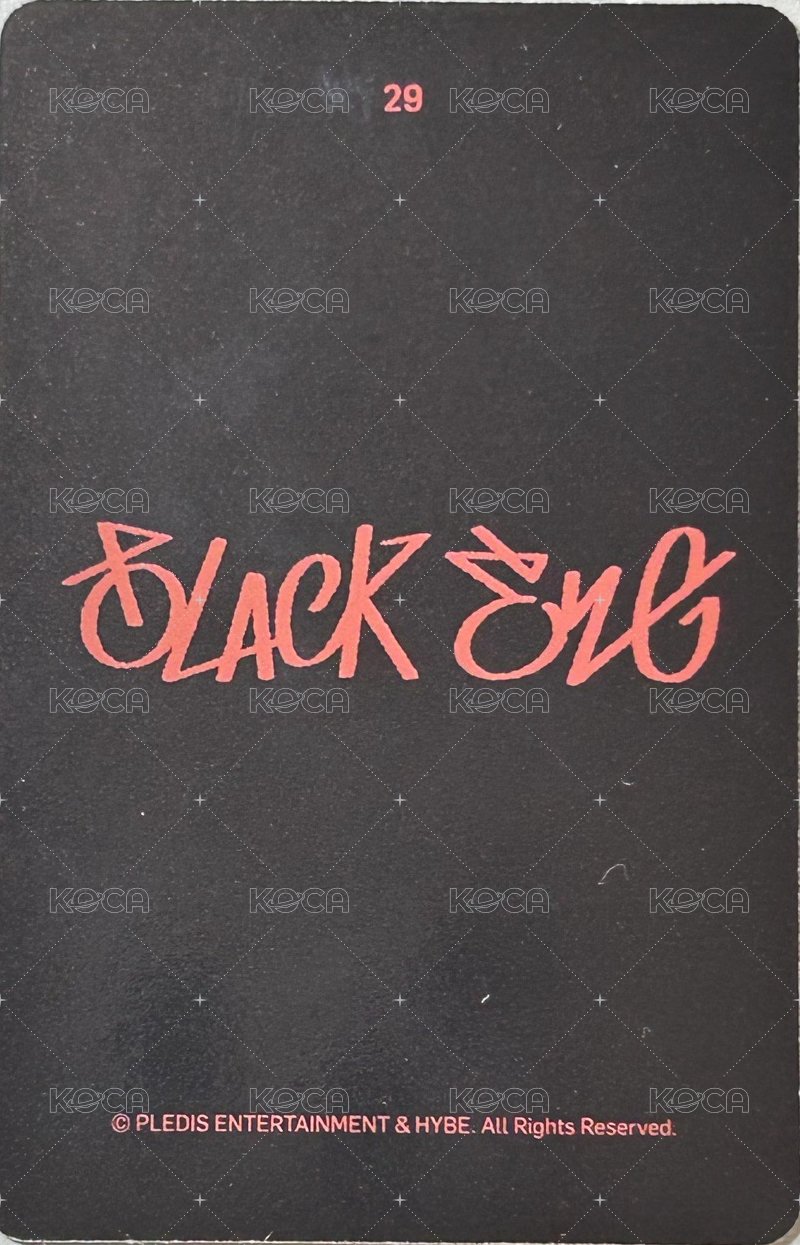 Black Eye 隨機卡  背面