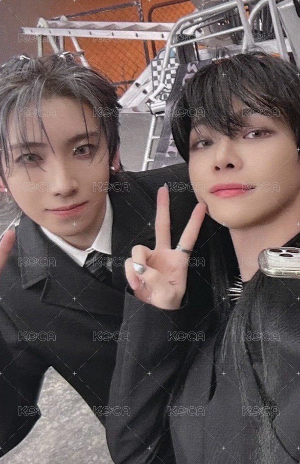 Go in Blind (月狼) 專輯卡 雙人卡 Nicholas&Yuma 正面