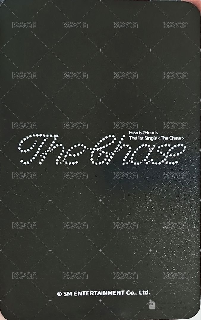 單一 ju 簽售卡  背面