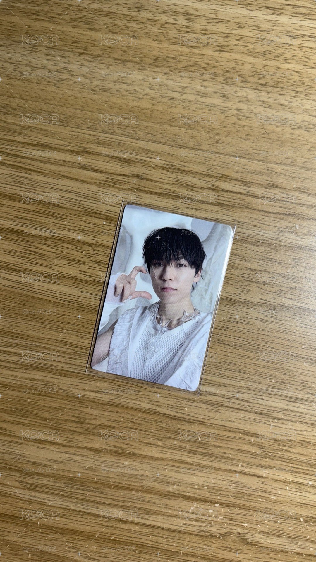 SEVENTEEN VERNON HAPPY BURSTDAY 專輯小卡