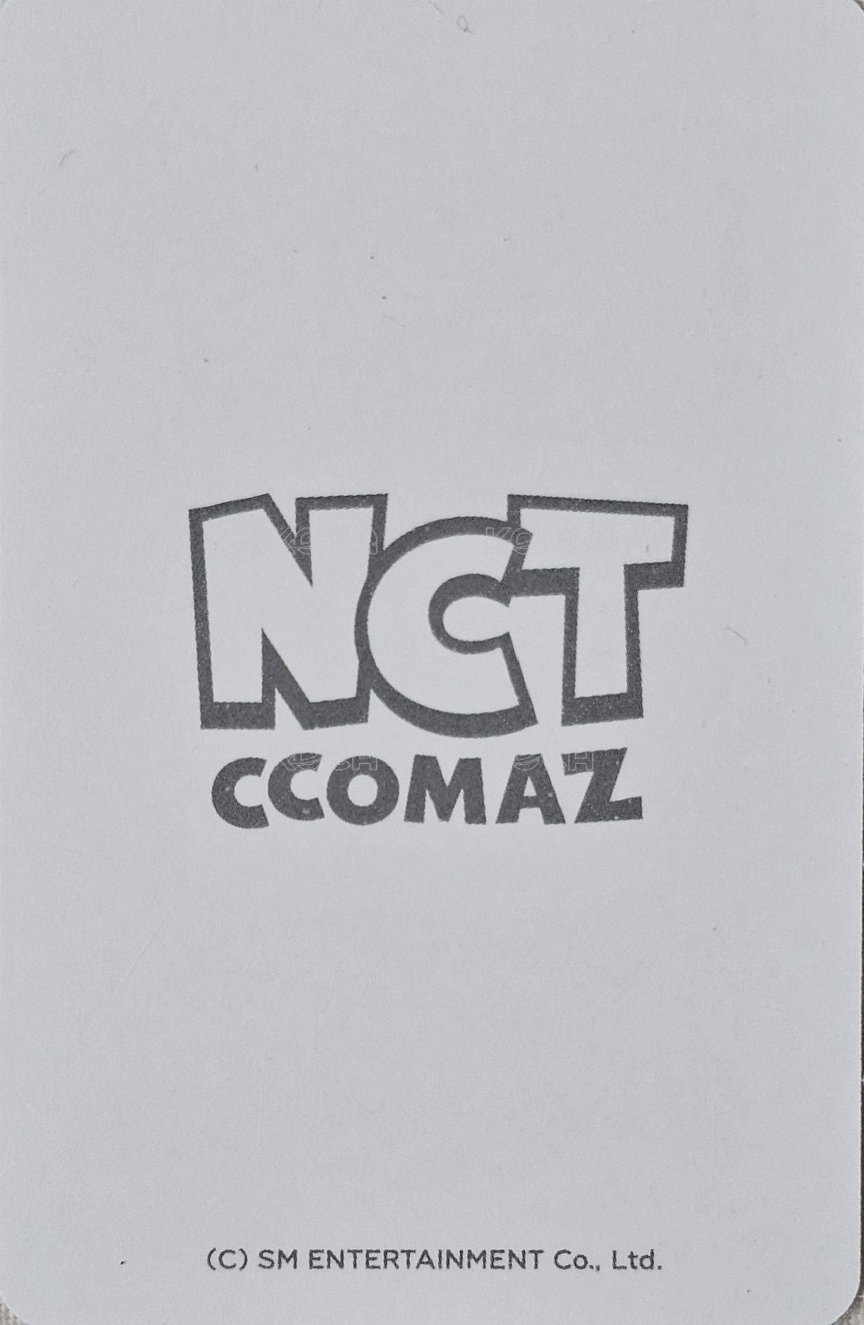 NCT CCOMAZ  隨機卡  背面