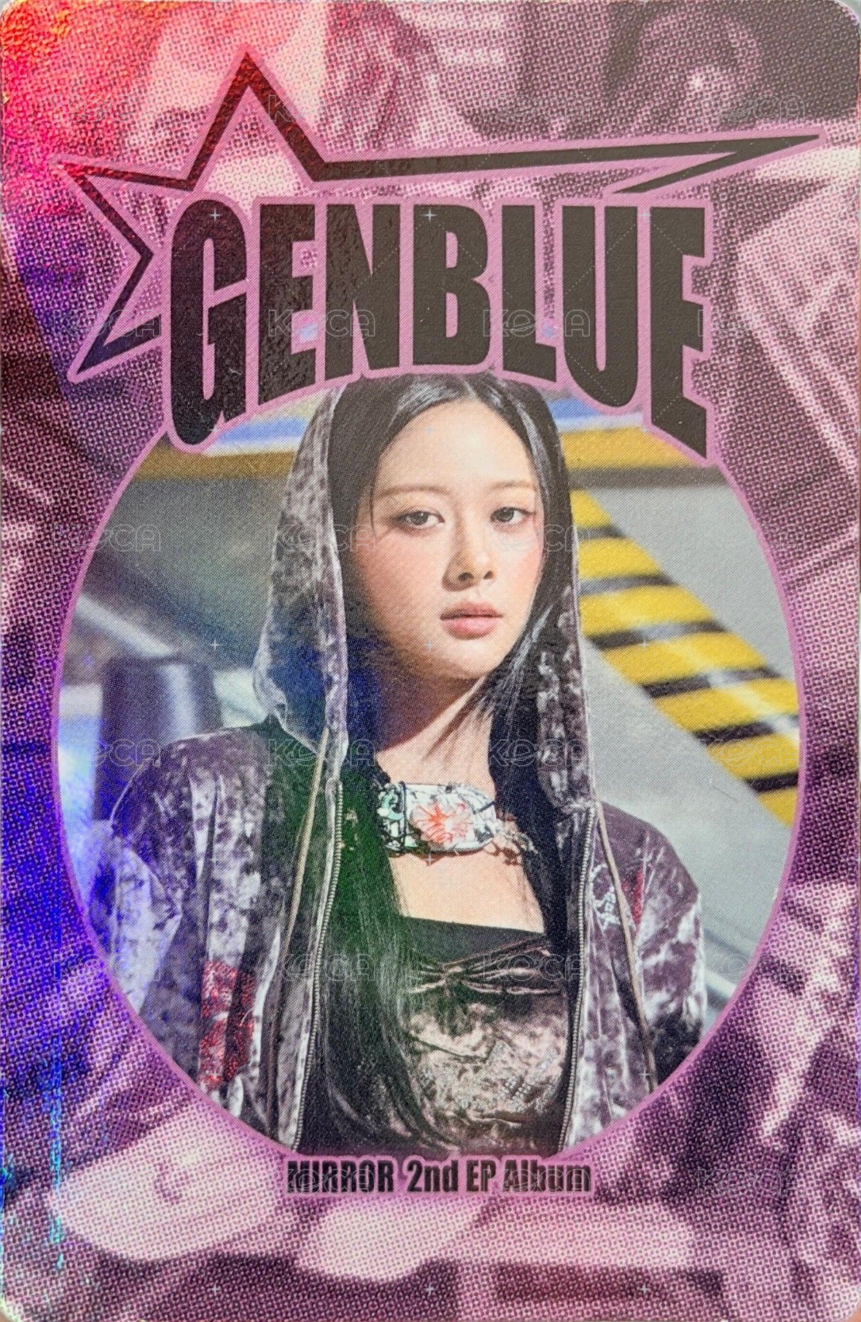 2nd EP Album - MIRROR 專輯卡 ID CARD 正面