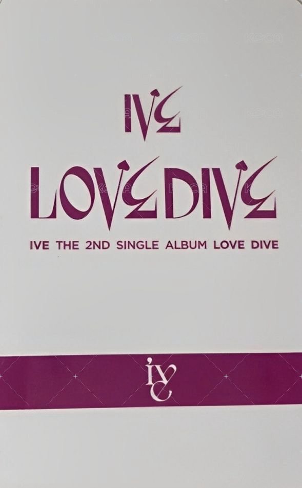 LOVE DIVE 楠藝 1.0 簽售卡  背面