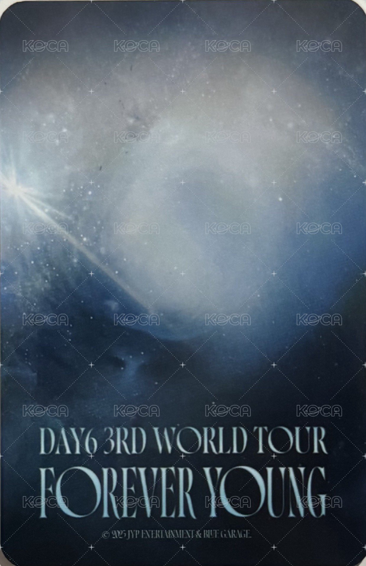 3rd世巡 釜山場 線下 滿額卡  背面