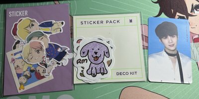 專輯貼紙跟其他貼紙卡貼
