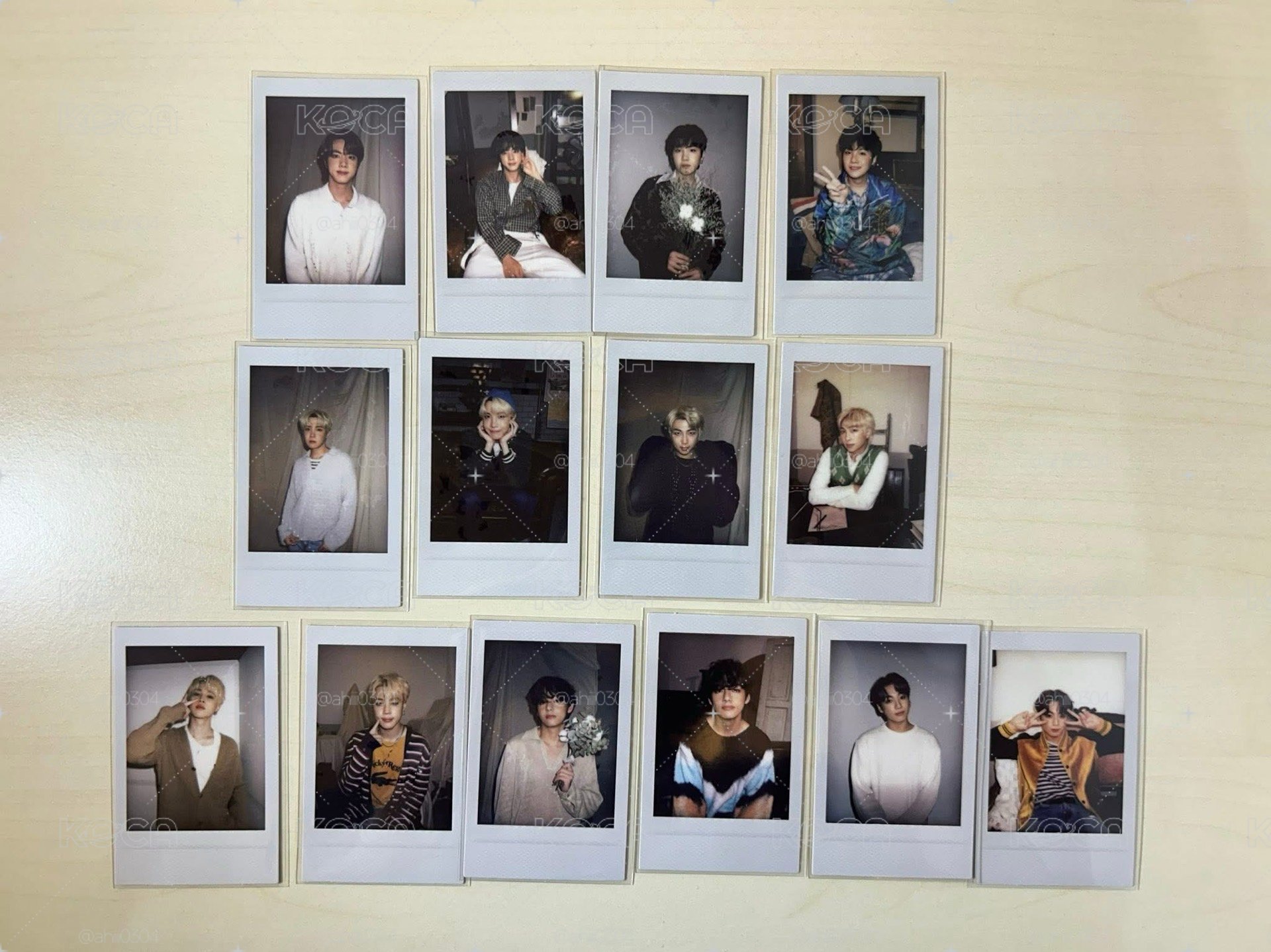 BTS DECO KIT小卡
