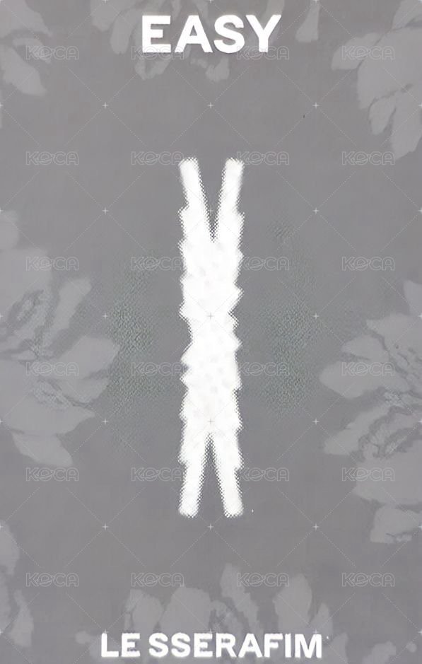 EASY yes24 簽售卡  背面