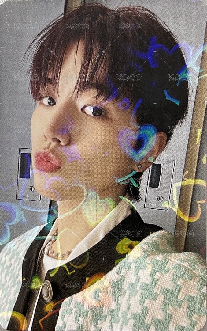 WHY.. 日咖 單封 特典卡 愛心閃 2 正面