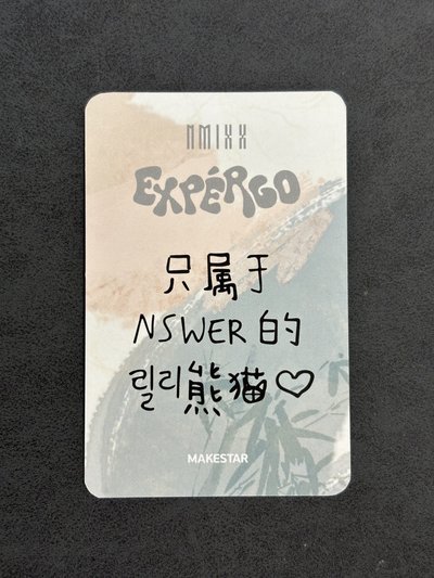 NMIXX MS LD 2.0 熊貓莉