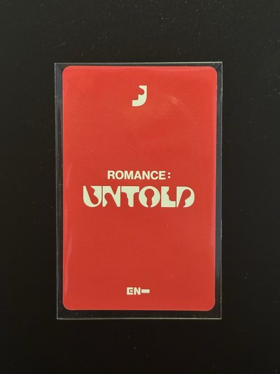 ENHYPEN JAKE 沈載倫 正二 日咖 特典卡