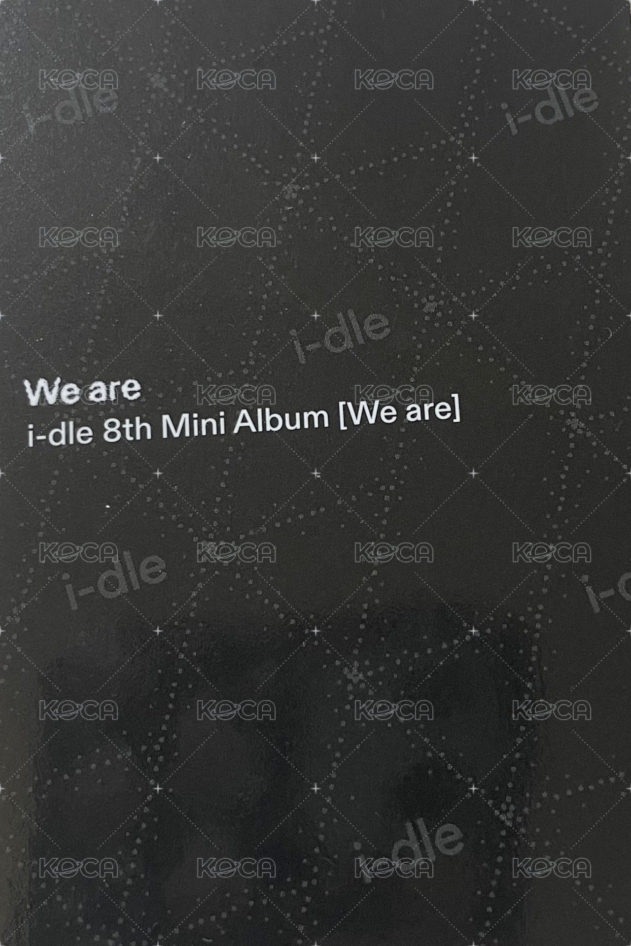 We are target 專輯卡 美網 背面