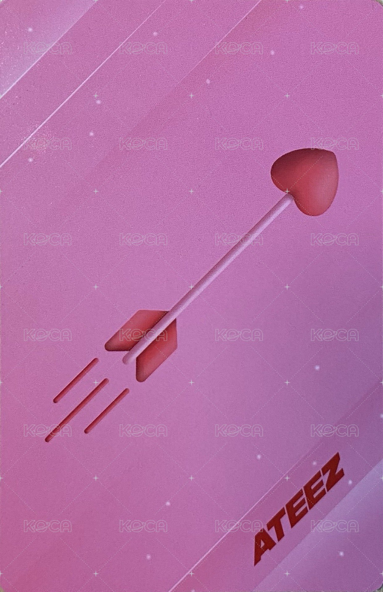 GOLDEN HOUR :  Part.3 In Your Fantasy walmart 特典卡 PEW Ver. 背面