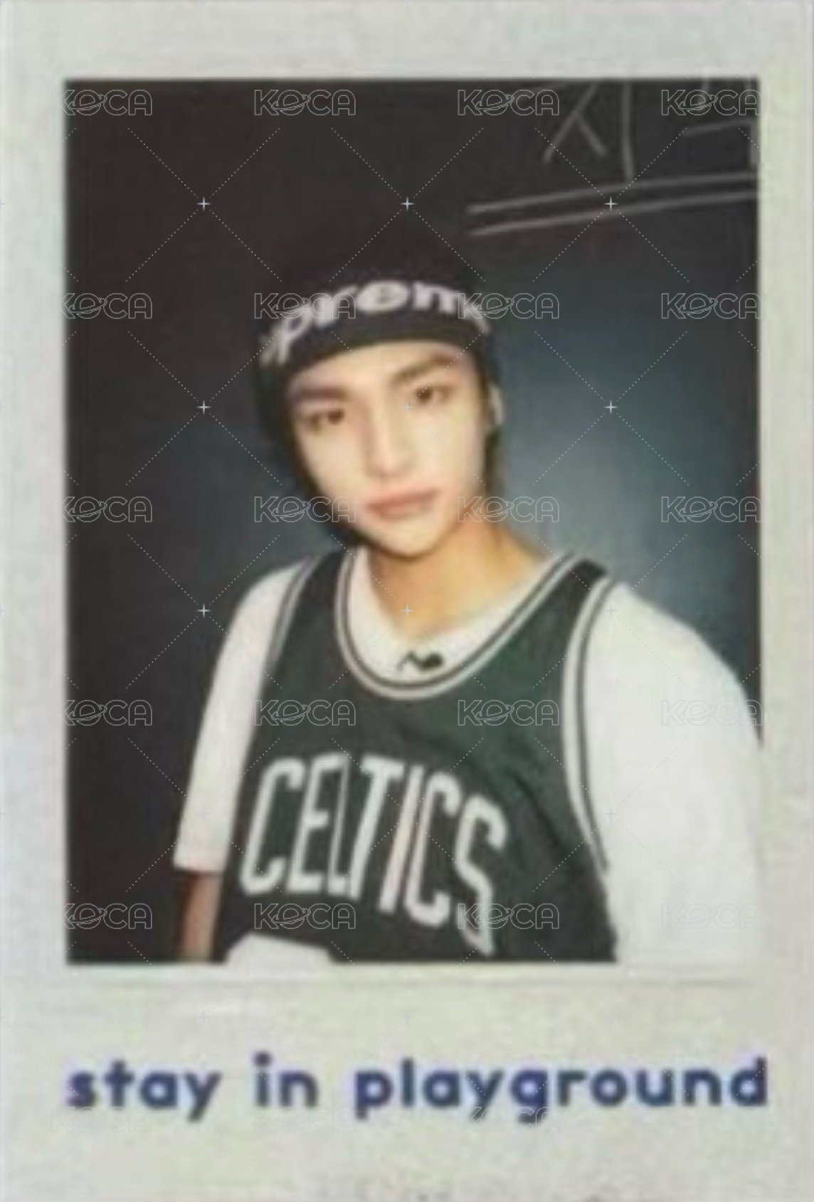 Stay in Playground 周邊卡 拍立得 正面