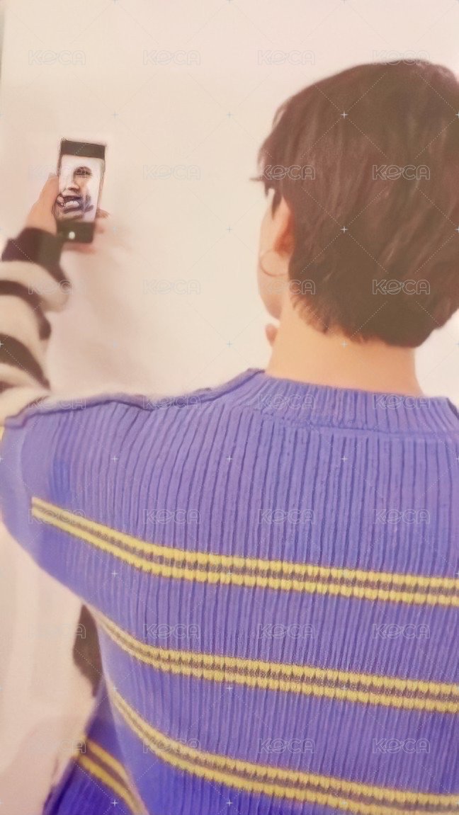 ARMY 會員禮卡 JPFC Mobile 飛吻旻 背面