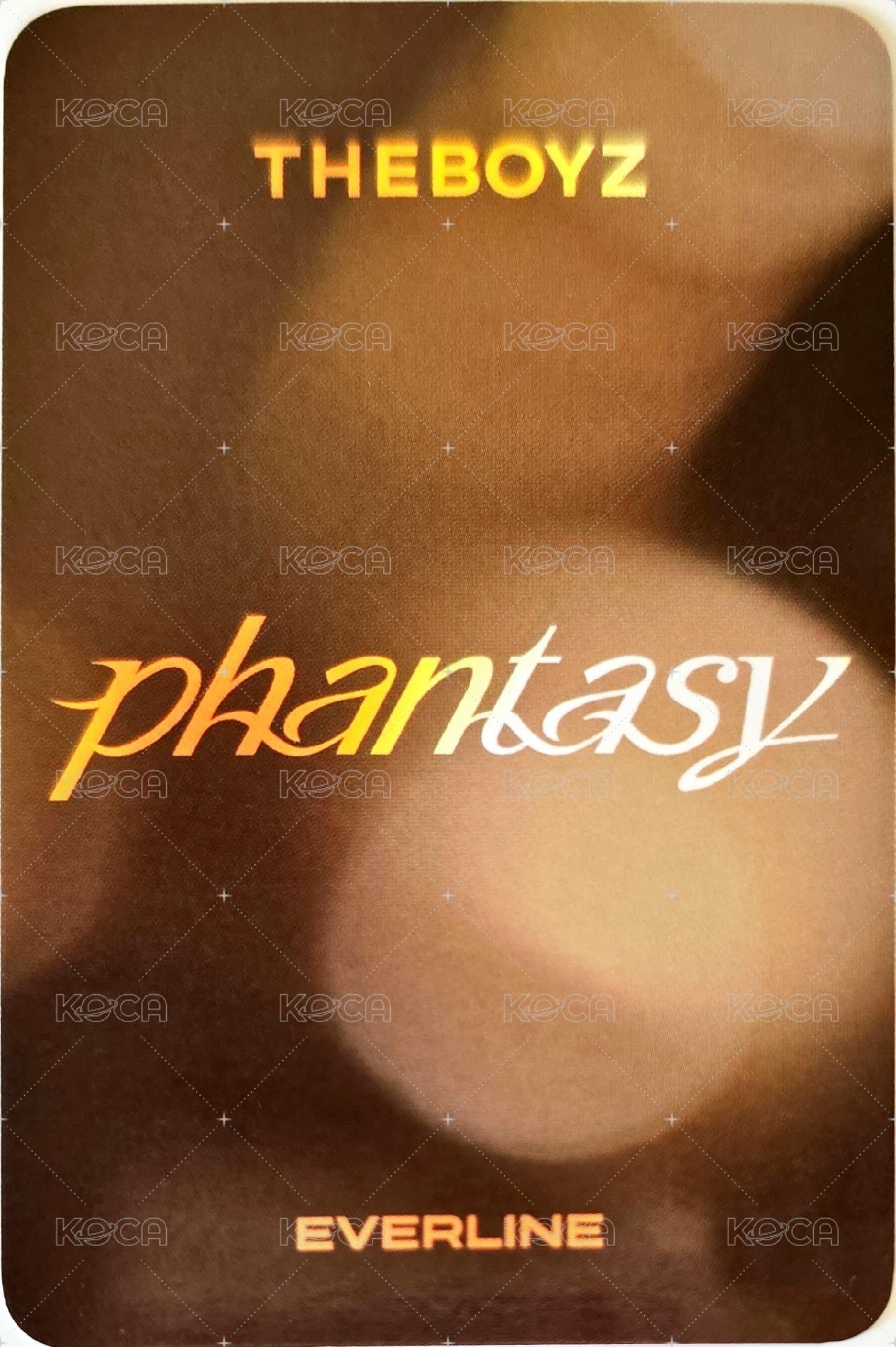 PHANTASY Pt.3 Love Letter el 1.0 簽售卡 絲帶ver. 背面