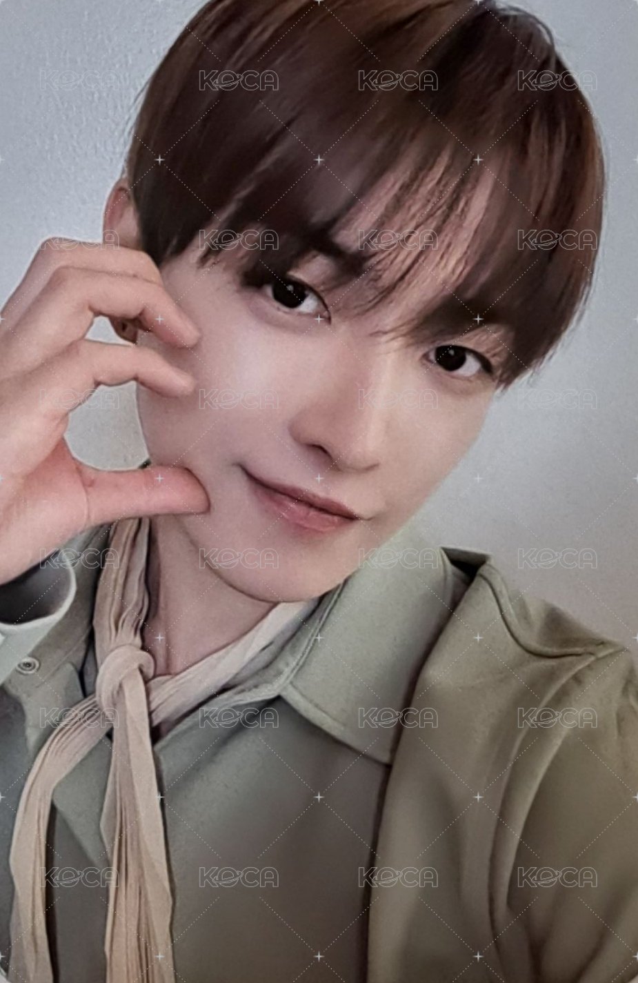 ATEEZ x BRMUD 代言卡  正面