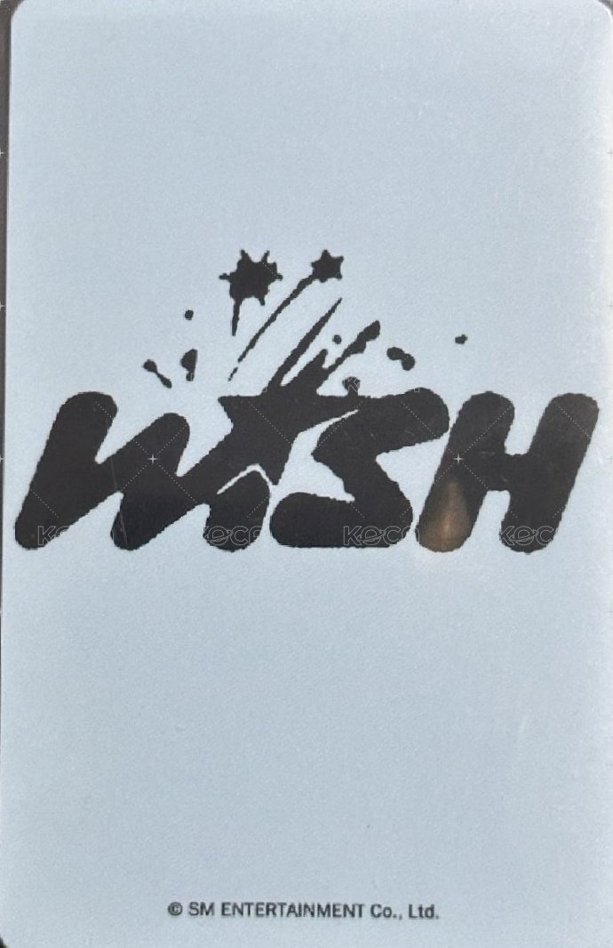 WISH kms 簽售卡 2.0 v1 背面
