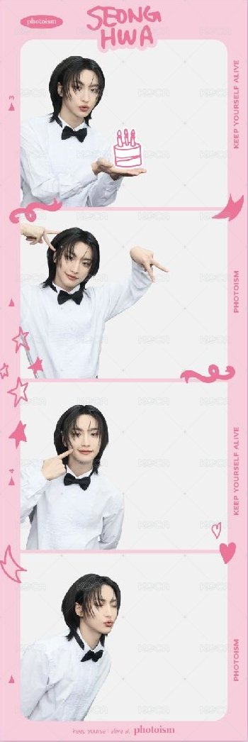 Photoism 人生四格卡 A ver. 正面