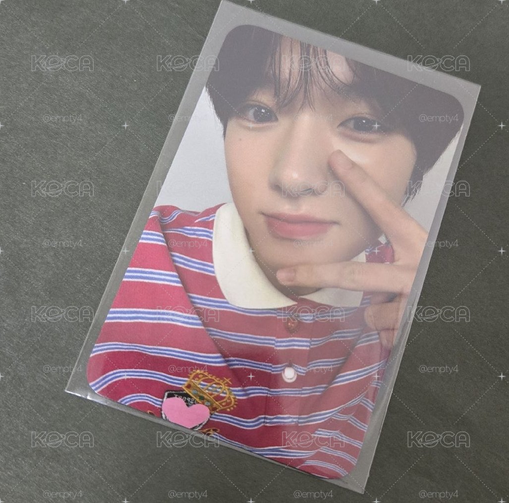 NCT WISH SAKUYA 夏日展覽滿額卡