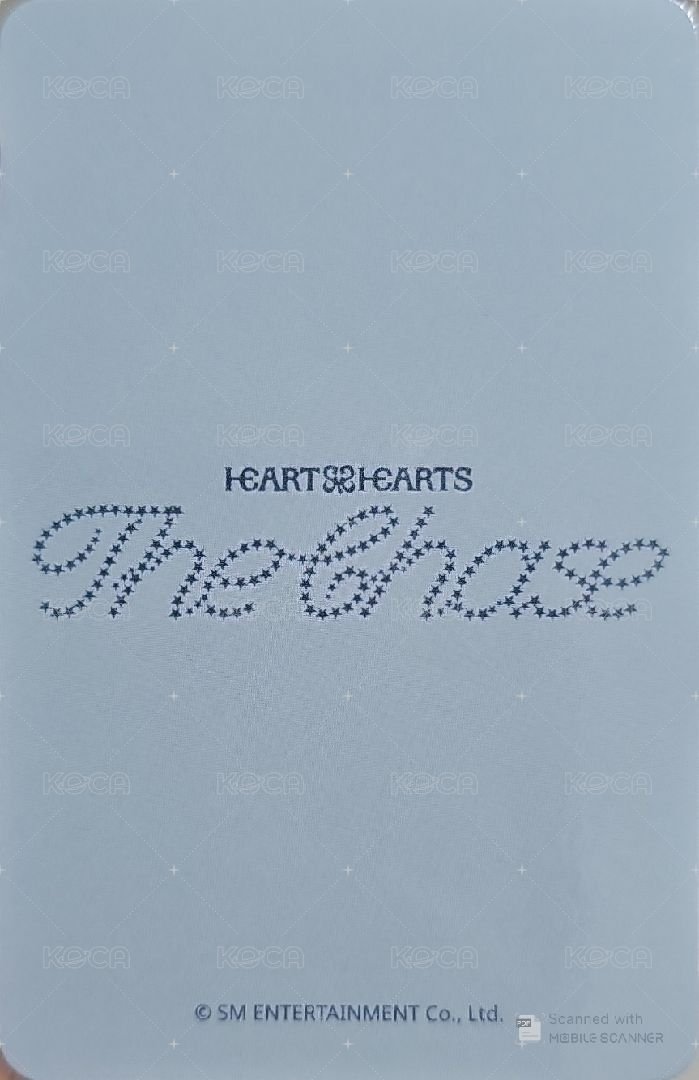 單一 am 簽售卡  背面