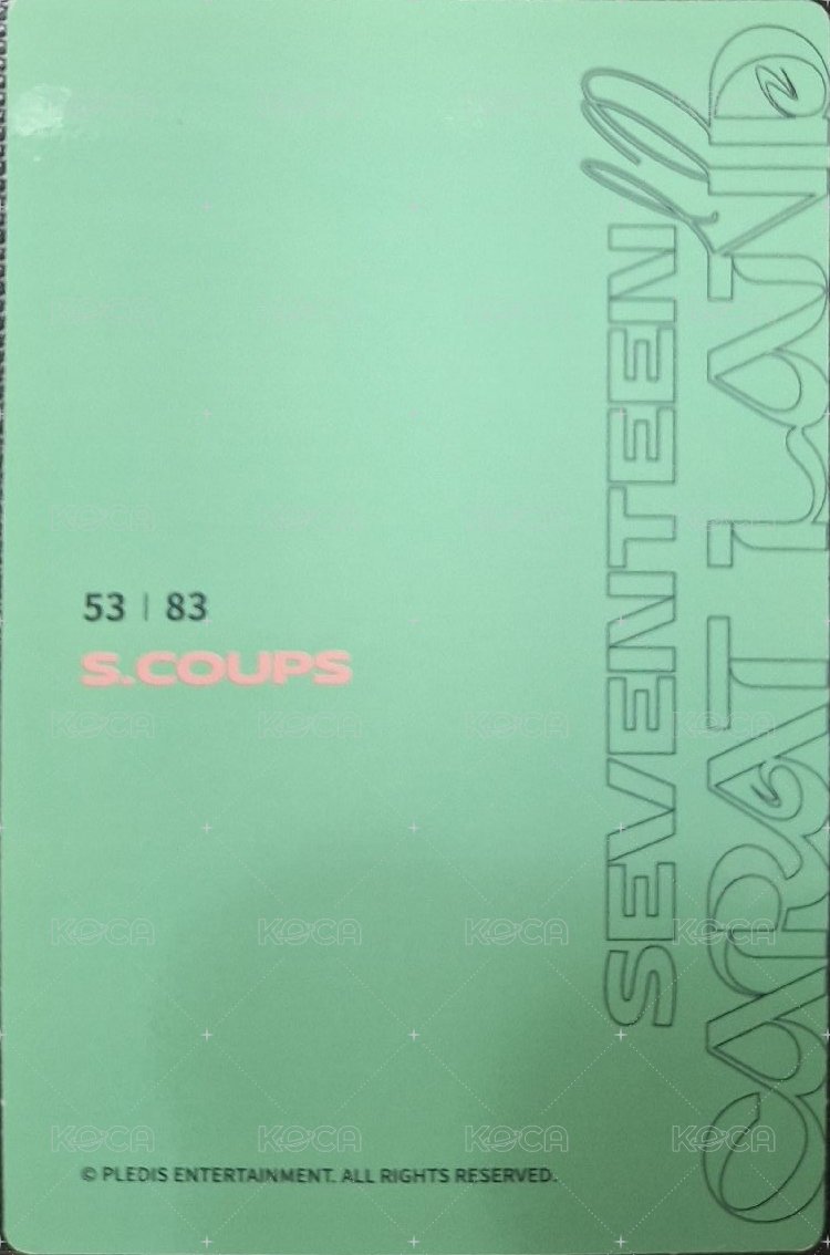 22‘克拉島 隨機卡  背面