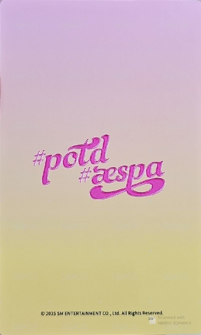 #potd展會 入場卡 / 場限卡 #potd廣州展會 門票吉 背面