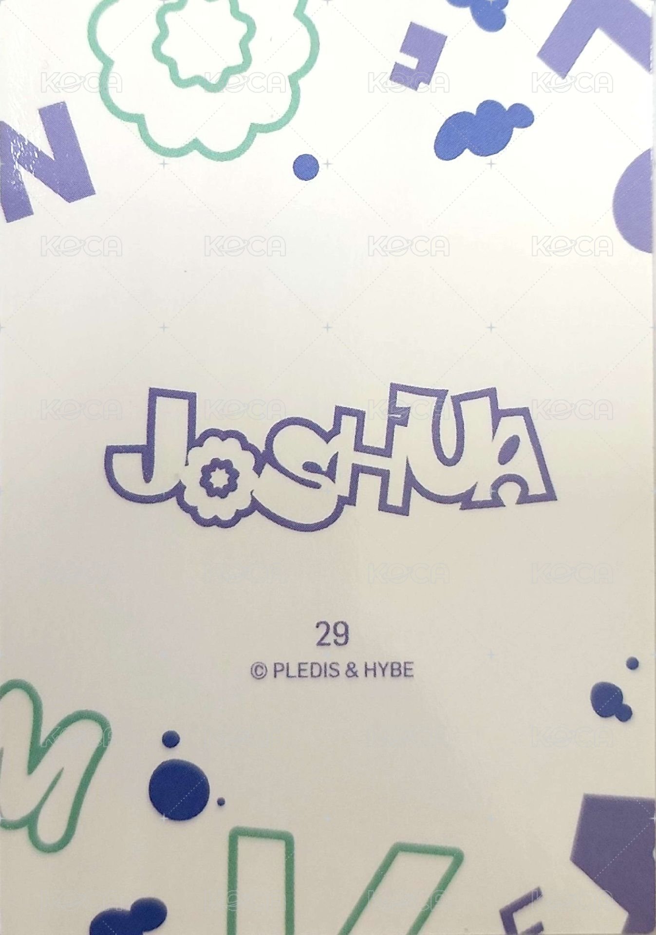 24‘HOME 隨機卡  背面