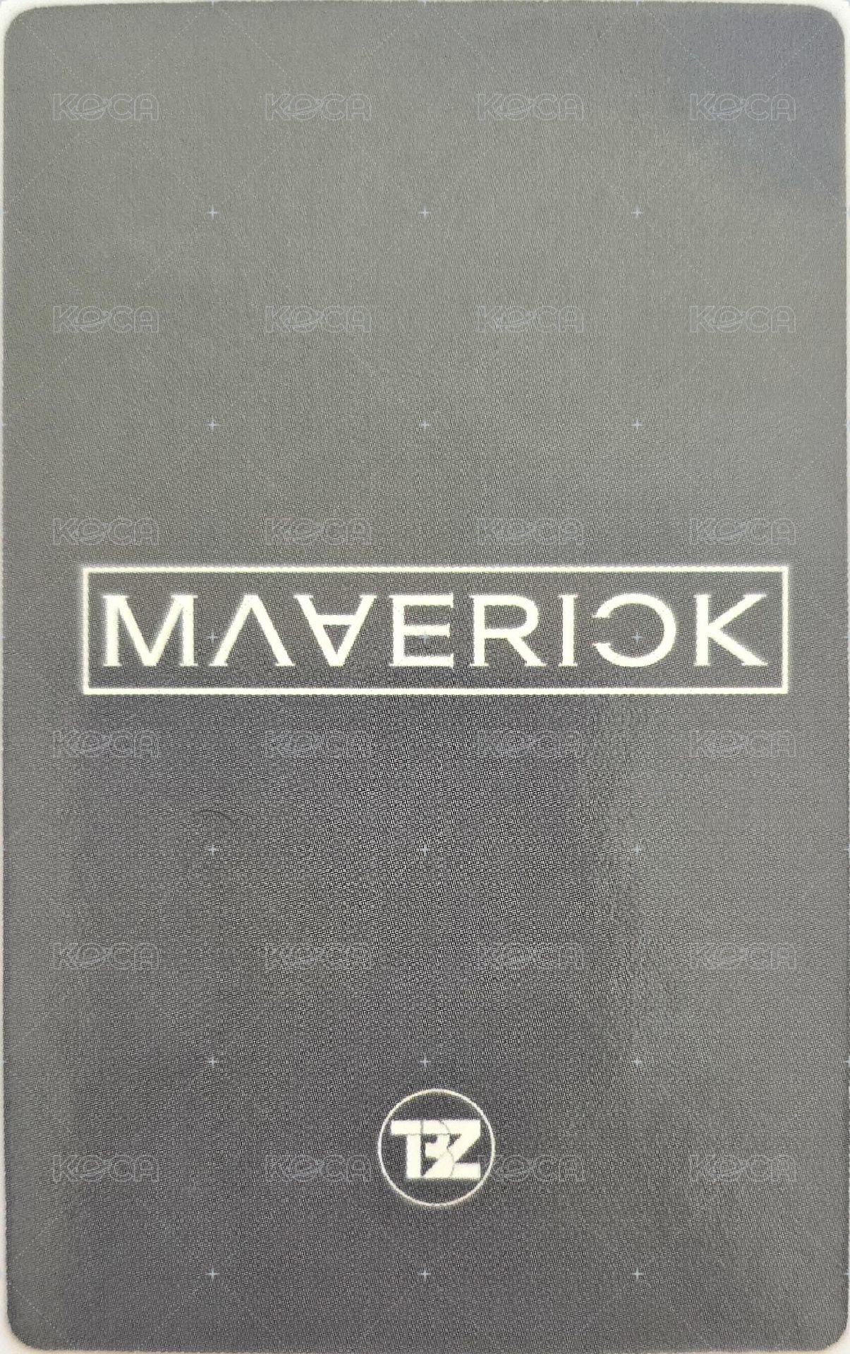 Maverick am 3.0 簽售卡  背面