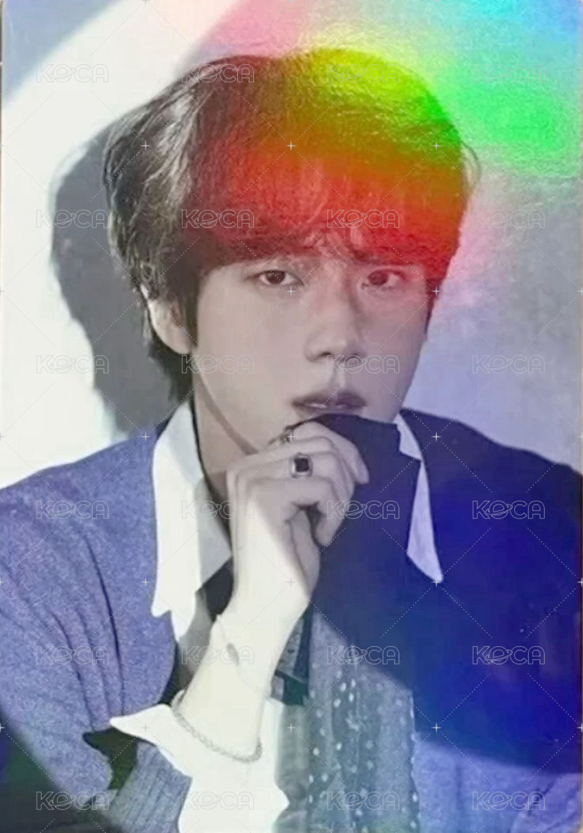 Astronaut wvs 特典卡 鐳射照片框 正面