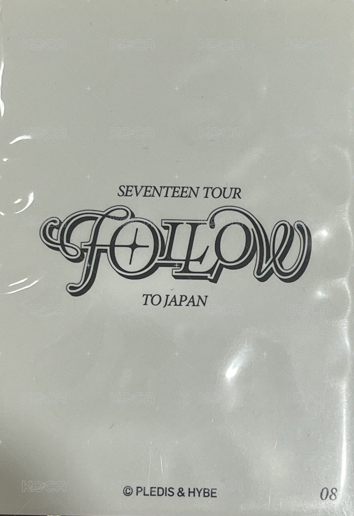 FOLLOW 隨機卡  背面