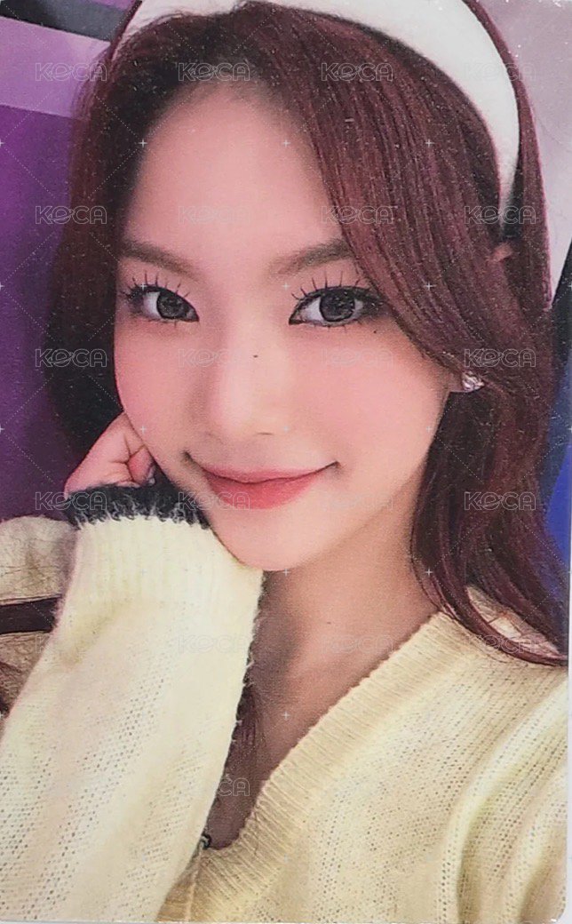 Teddy Bear   特典卡 STAYC ISA  泰迪熊 Blip莎 正面