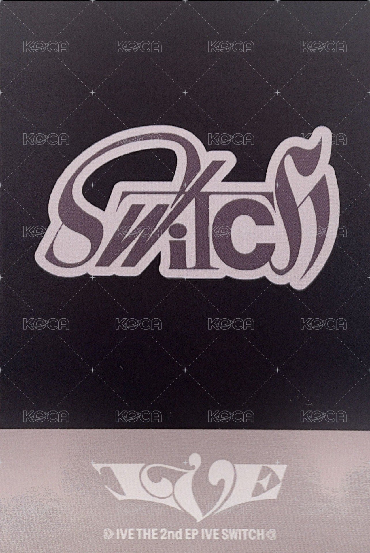 IVE SWITCH sw 4.0 拍立得 幸運卡  背面