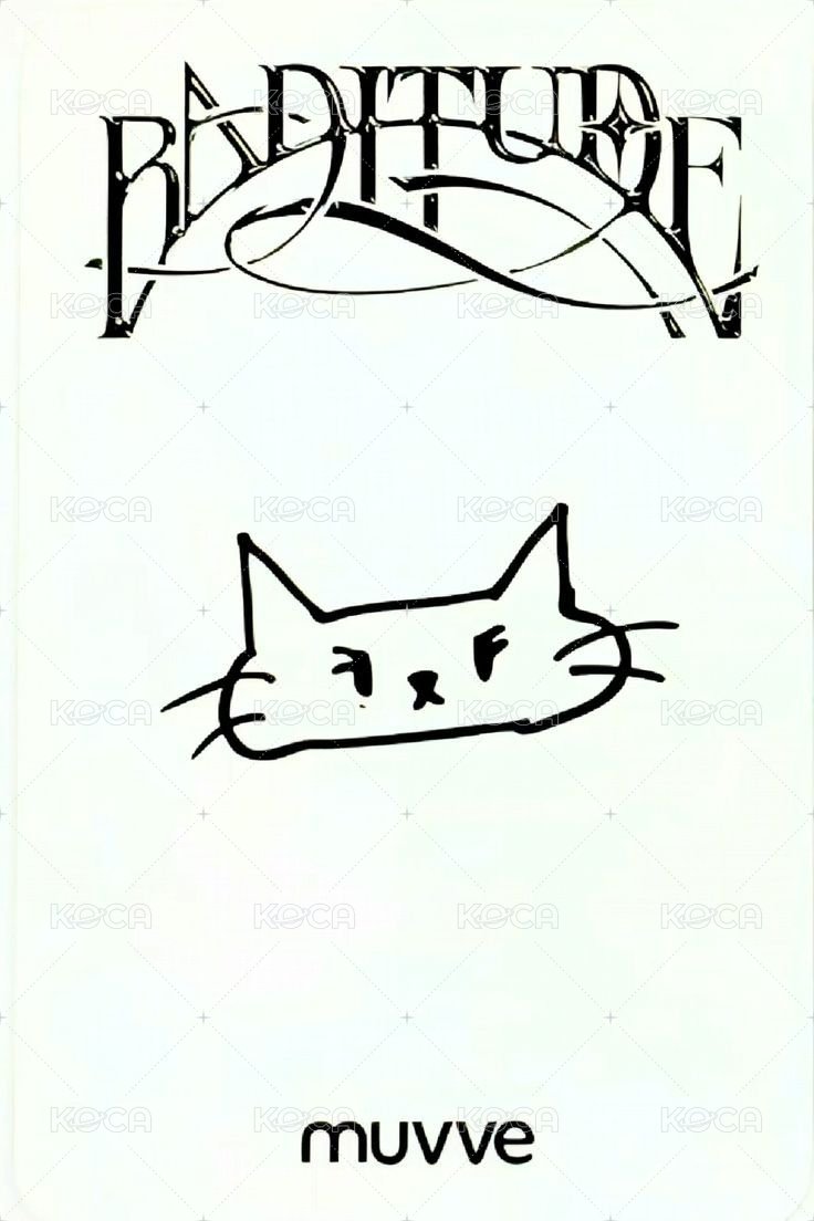 BADITUDE mu 特典卡 kitty ver. 背面