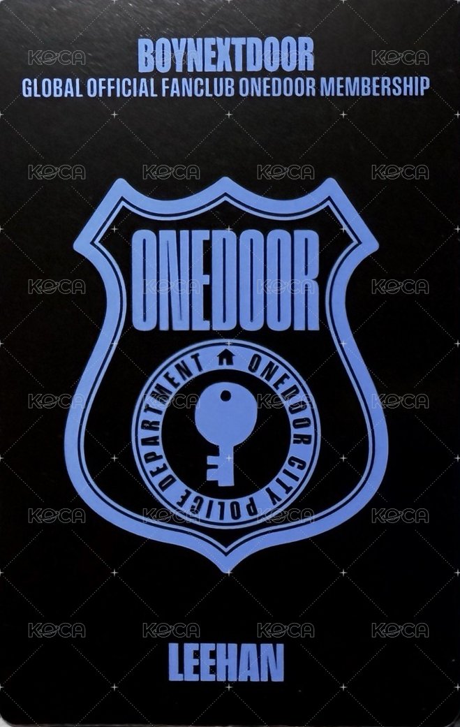 二期會員 會員禮卡  背面