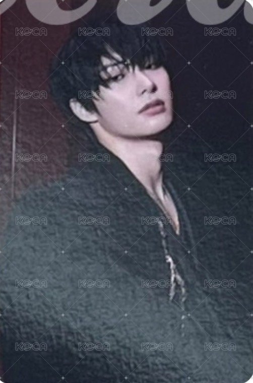 GOLDEN HOUR :  Part.3 In Your Fantasy 專輯卡 POCA BLACK ver. 正面