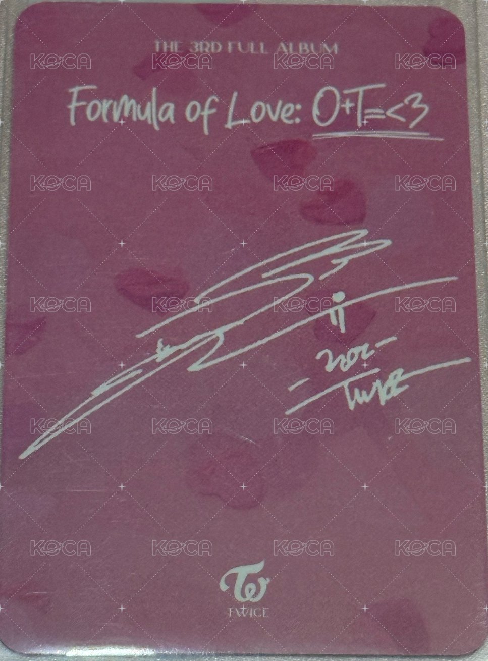 正規三 專輯卡  背面