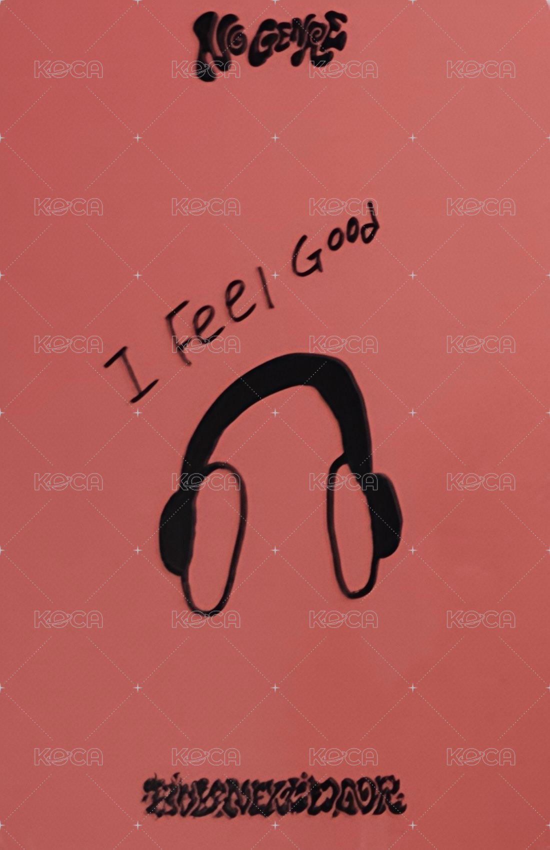 No Genre 打歌卡 1.0 4 背面