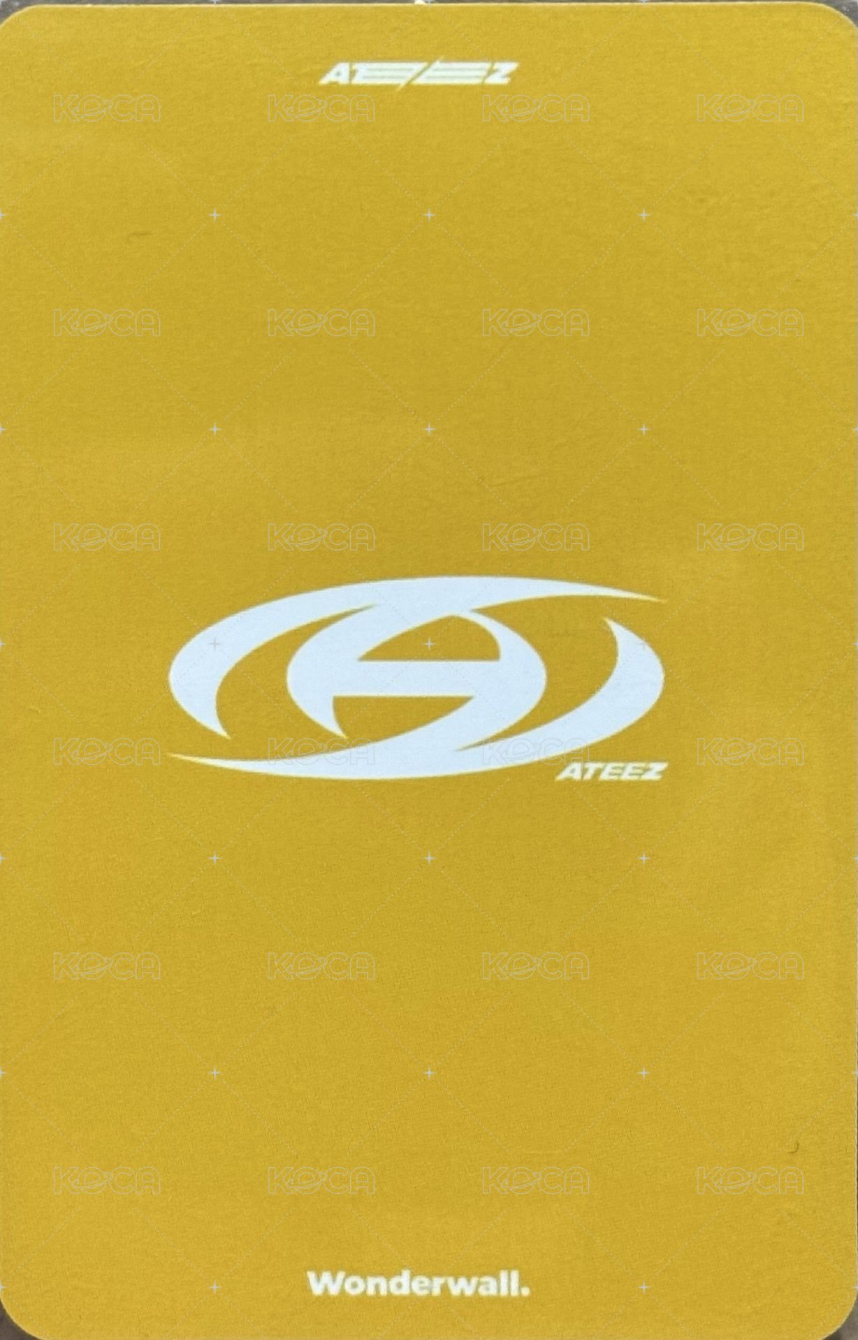 Movement wonderwall 4.0 簽售卡  背面