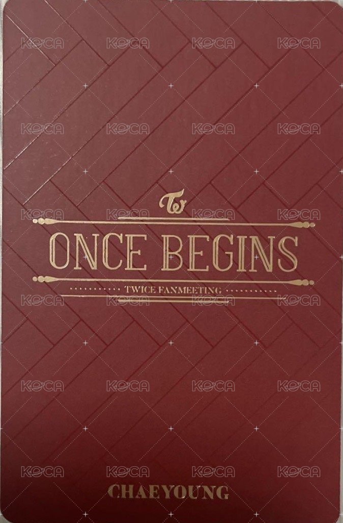 周邊卡 once begins 鐵盒卡彩 背面