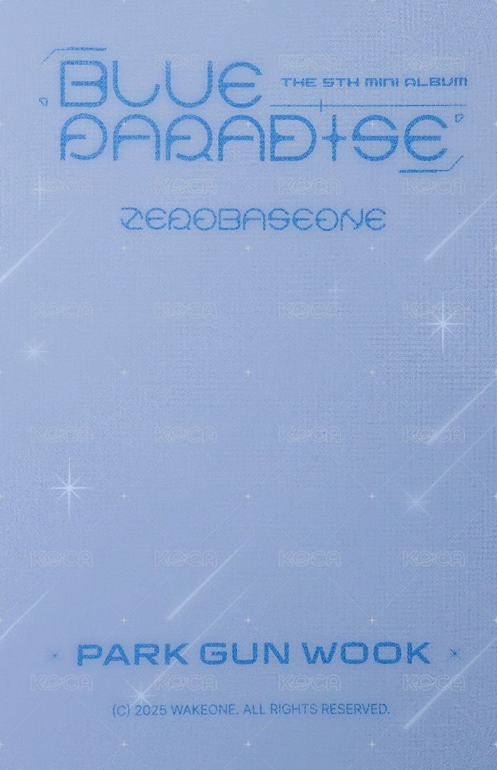 迷五 專輯卡 KEY CAP 固卡 背面