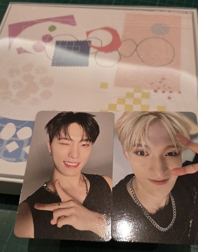 MINI12 專輯卡 | FEEL NEW ver. 白版 李燦 李碩珉 Dino DK