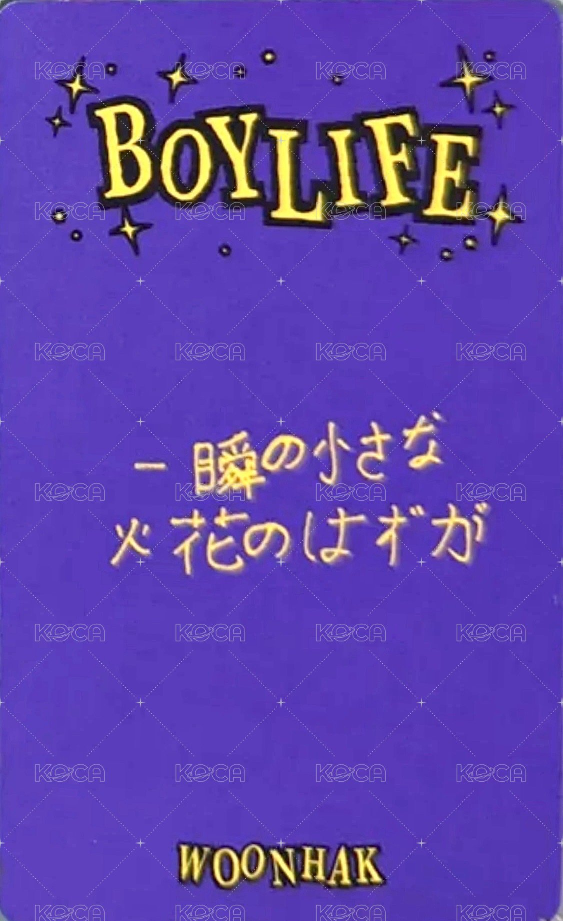 BOYLIFE 環球 幸運卡 6 背面