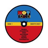 HOT SAUCE 其他 (歡迎客服許願) 唱片造型杯墊 紅藍