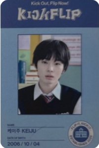 迷二 專輯卡 Class time學生證