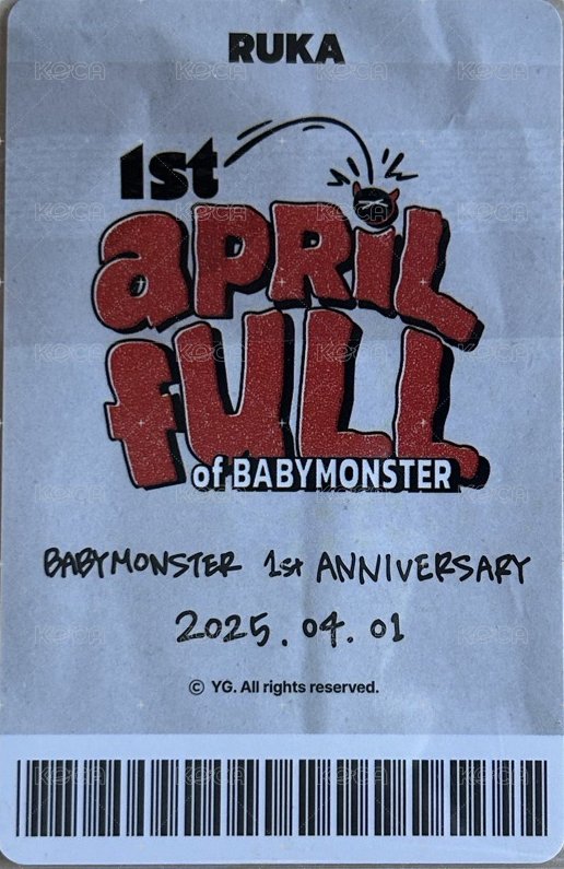 一週年 wvs 周邊線上 滿額卡 a ver 背面