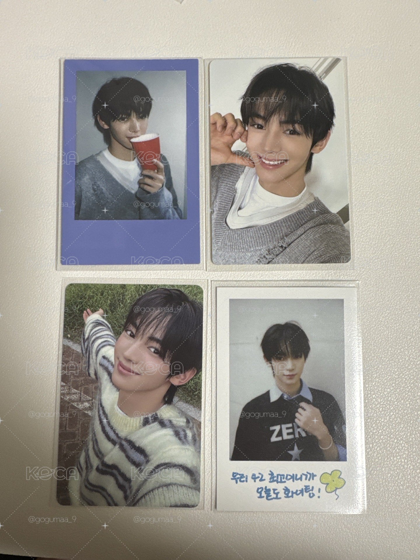 韓振 咕咕盒、年曆卡set