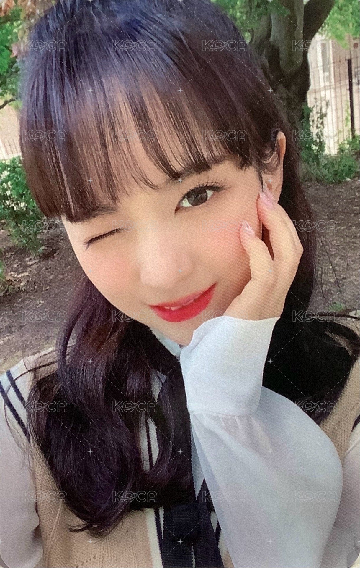 倫敦寫真 周邊卡 藍版卡套卡 正面