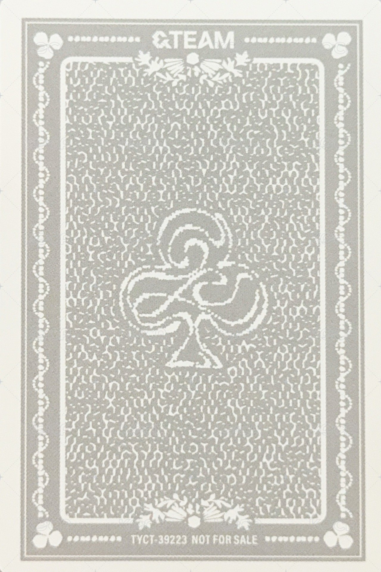 五月雨 (Samidare) 專輯卡 單封專卡 樸克牌 背面